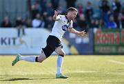 2 October 2016; Ciaran Kilduff, 16, of Dundalk celebrates after scoring his side's second goal during the Irish Daily Mail FAI Cup Semi-Final match between Dundalk and Derry City at Oriel Park in Dundalk Co. Louth. Photo by Sportsfile