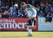 2 October 2016; Ciaran Kilduff of Dundalk in action against Niclas Vemmelund of Derry City during the Irish Daily Mail FAI Cup Semi-Final match between Dundalk and Derry City at Oriel Park in Dundalk Co. Louth. Photo by Sportsfile