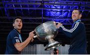 2 October 2016; Dublin's Bernard Brogan, left, and Denis Bastick during the All-Ireland Champions Homecoming at Smithfield Square in Dublin. Photo by Piaras Ó Mídheach/Sportsfile