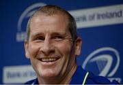 3 October 2016; Leinster senior coach Stuart Lancaster during a press conference at UCD in Belfield, Dublin. Photo by Seb Daly/Sportsfile