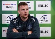 3 October 2016; Jack Carty of Connacht during a press conference at the Sportsground in Galway. Photo by Sam Barnes/Sportsfile