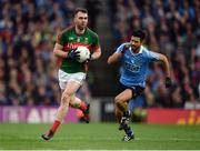 1 October 2016; Séamus O'Shea of Mayo in action against Cian O'Sullivan of Dublin during the GAA Football All-Ireland Senior Championship Final Replay match between Dublin and Mayo at Croke Park in Dublin. Photo by Piaras Ó Mídheach/Sportsfile