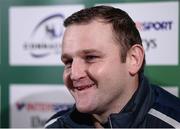 3 October 2016; Connacht backs coach Conor McPhillips during a press conference at the Sportsground in Galway. Photo by Sam Barnes/Sportsfile