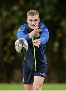 3 October 2016; Nick McCarthy of Leinster during squad training at UCD in Belfield, Dublin. Photo by Seb Daly/Sportsfile