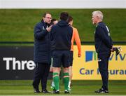 3 October 2016; Republic of Ireland manager Martin O'Neill, left, and assistant manager Roy Keane during squad training at the FAI National Training Centre in Abbotstown, Dublin. Photo by David Maher/Sportsfile
