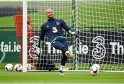 4 October 2016; Darren Randolph of Republic of Ireland during squad training at the FAI National Training Centre in Abbotstown, Dublin. Photo by Sportsfile