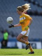 25 September 2016; Mairíosa McGourty of Antrim during the TG4 Ladies Football All-Ireland Junior Football Championship Final match between Antrim and Longford at Croke Park in Dublin. Photo by Brendan Moran/Sportsfile