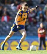 25 September 2016; Gráinne Nolan of Clare takes a penalty during the TG4 Ladies Football All-Ireland Intermediate Football Championship Final match between Clare and Kildare at Croke Park in Dublin.  Photo by Brendan Moran/Sportsfile