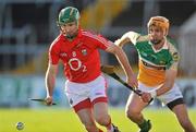 13 February 2011; Jerry O'Connor, Cork, in action against Colin Egan, Offaly. Allianz Hurling League, Division 1, Round 1, Cork v Offaly, Pairc Uí Chaoimh, Cork. Picture credit: David Maher / SPORTSFILE