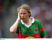 30 September 2001; Emma Mullin, Mayo. Ladies Football. Picture credit; Aoife Rice / SPORTSFILE