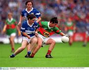 30 September 2001; Orla Casby, Mayo, in action against Mary Kehoe, Laois. Laois v Mayo, All Ireland Ladies Football Final, Croke Park, Dublin. Picture credit; Ray McManus / SPORTSFILE