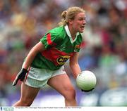 30 September 2001; Claire Egan, Mayo. Ladies Football. Picture credit; Aoife Rice / SPORTSFILE