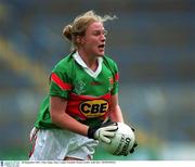 30 September 2001; Claire Egan, Mayo. Ladies Football. Picture credit; Aoife Rice / SPORTSFILE