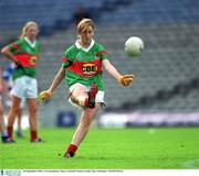 30 September 2001; Cora Syaunton, Mayo. Football. Picture credit; Ray McManus / SPORTSFILE