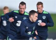 5 October 2016; Seamus Coleman of Republic of Ireland during squad training at the FAI National Training Centre in Abbotstown, Dublin. Photo by David Maher/Sportsfile