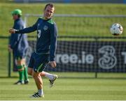 5 October 2016; Glenn Whelan of Republic of Ireland during squad training at the FAI National Training Centre in Abbotstown, Dublin. Photo by Seb Daly/Sportsfile