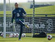 5 October 2016; Darren Randolph of Republic of Ireland during squad training at the FAI National Training Centre in Abbotstown, Dublin. Photo by Seb Daly/Sportsfile