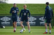 5 October 2016; Paul McShane, centre, of Republic of Ireland during squad training at the FAI National Training Centre in Abbotstown, Dublin. Photo by Seb Daly/Sportsfile