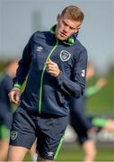 5 October 2016; James McClean of Republic of Ireland during squad training at the FAI National Training Centre in Abbotstown, Dublin. Photo by Seb Daly/Sportsfile