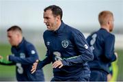 5 October 2016; John O'Shea of Republic of Ireland during squad training at the FAI National Training Centre in Abbotstown, Dublin. Photo by Seb Daly/Sportsfile