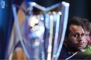 5 October 2016; Isa Nacewa of Leinster in attendance at the 2016/17 European Rugby Champions Cup and Challenge Cup launch at the Convention Centre in Dublin. Photo by Stephen McCarthy/Sportsfile