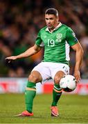 6 October 2016; Jonathan Walters of Republic of Ireland during the FIFA World Cup Group D Qualifier match between Republic of Ireland and Georgia at Aviva Stadium, Lansdowne Road in Dublin. Photo by Brendan Moran/Sportsfile