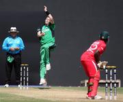 16 February 2011; Boyd Rankin, Ireland, bowls during the game. Warm-up Match, Ireland v Zimbabwe, Nagpur, India. Picture credit: Barry Chambers / Cricket Ireland / SPORTSFILE