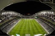 6 October 2016; A general view of the Aviva Stadium during the FIFA World Cup Group D Qualifier match between Republic of Ireland and Georgia at Aviva Stadium, Lansdowne Road in Dublin. Photo by Stephen McCarthy/Sportsfile