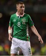 6 October 2016; James McCarthy of Republic of Ireland during the FIFA World Cup Group D Qualifier match between Republic of Ireland and Georgia at Aviva Stadium, Lansdowne Road in Dublin. Photo by Seb Daly/Sportsfile