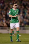 6 October 2016; Seamus Coleman of Republic of Ireland during the FIFA World Cup Group D Qualifier match between Republic of Ireland and Georgia at Aviva Stadium, Lansdowne Road in Dublin. Photo by Seb Daly/Sportsfile