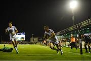 7 October 2016; Craig Gilroy of Ulster scores his side's first try during the Guinness PRO12 Round 6 match between Connacht and Ulster at the Sportsground in Galway.  Photo by David Fitzgerald/Sportsfile