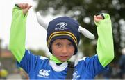 8 October 2016; Fionn Quilter age 5 from Wicklow at the Guinness PRO12 Round 6 match between Leinster and Munster at the Aviva Stadium in Lansdowne Road, Dublin. Photo by Eóin Noonan/Sportsfile