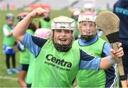 8 October 2016; Eva Doyle, age 9, from the Gailltír Camogie Club, Co Waterford, between drills Croke Park today which played host to some of Ireland’s most talented hurlers, along with over 500 children, who lined-out to learn tips and skills from their hurling heroes as part of Centra’s Live Well hurling initiative. The participating children, who experienced a once in a lifetime opportunity, came from 12 lucky GAA clubs who each claimed their very special spot by winning a Live Well hurling challenge during the summer. Croke Park, Dublin. Photo by Cody Glenn/Sportsfile