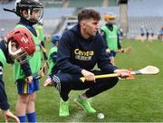 8 October 2016; Galway hurler Jason Flynn at Croke Park which played host to some of Ireland’s most talented hurlers, along with over 500 children, who lined-out to learn tips and skills from their hurling heroes as part of Centra’s Live Well hurling initiative. The participating children, who experienced a once in a lifetime opportunity, came from 12 lucky GAA clubs who each claimed their very special spot by winning a Live Well hurling challenge during the summer. Croke Park, Dublin. Photo by Cody Glenn/Sportsfile