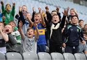 8 October 2016; Members of the O'Toole's GAA Club, Co Dublin, during their tour at Croke Park today which played host to some of Ireland’s most talented hurlers, along with over 500 children, who lined-out to learn tips and skills from their hurling heroes as part of Centra’s Live Well hurling initiative. The participating children, who experienced a once in a lifetime opportunity, came from 12 lucky GAA clubs who each claimed their very special spot by winning a Live Well hurling challenge during the summer. Croke Park, Dublin. Photo by Cody Glenn/Sportsfile
