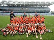 8 October 2016; Members of the Adare GAA Club, Co Limerick, at Croke Park today which played host to some of Ireland’s most talented hurlers, along with over 500 children, who lined-out to learn tips and skills from their hurling heroes as part of Centra’s Live Well hurling initiative. The participating children, who experienced a once in a lifetime opportunity, came from 12 lucky GAA clubs who each claimed their very special spot by winning a Live Well hurling challenge during the summer. Croke Park, Dublin. Photo by Cody Glenn/Sportsfile