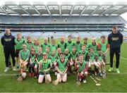 8 October 2016; Members of the Athenry GAA Club, Co Galway, at Croke Park today which played host to some of Ireland’s most talented hurlers, along with over 500 children, who lined-out to learn tips and skills from their hurling heroes as part of Centra’s Live Well hurling initiative. The participating children, who experienced a once in a lifetime opportunity, came from 12 lucky GAA clubs who each claimed their very special spot by winning a Live Well hurling challenge during the summer. Croke Park, Dublin. Photo by Cody Glenn/Sportsfile