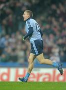 19 February 2011; Tomas Quinn, Dublin, celebrates after scoring his side's first goal. Allianz Football League, Division 1 Round 2, Dublin v Cork, Croke Park, Dublin. Picture credit: Stephen McCarthy / SPORTSFILE