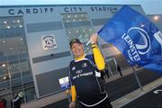 19 February 2011; Leinster fan Andrew Crozier, from Wiltshire, ahead of the Cardiff Blues v Leinster Celtic League game in Cardiff City Stadium, Cardiff, Wales. Picture credit: Steve Pope / SPORTSFILE