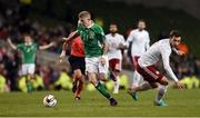 6 October 2016; James McClean of Republic of Ireland in action against Otar Kakabadze of Georgia during the FIFA World Cup Group D Qualifier match between Republic of Ireland and Georgia at Aviva Stadium, Lansdowne Road in Dublin. Photo by Matt Browne/Sportsfile
