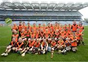 8 October 2016; Members of the Adamstown GAA Club, Co Wexford, at Croke Park today which played host to some of Ireland’s most talented hurlers, along with over 500 children, who lined-out to learn tips and skills from their hurling heroes as part of Centra’s Live Well hurling initiative. The participating children, who experienced a once in a lifetime opportunity, came from 12 lucky GAA clubs who each claimed their very special spot by winning a Live Well hurling challenge during the summer. Croke Park, Dublin. Photo by Cody Glenn/Sportsfile