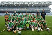 8 October 2016; Members of the O'Loughlin Gaels GAA Club, Co Kilkenny, at Croke Park today which played host to some of Ireland’s most talented hurlers, along with over 500 children, who lined-out to learn tips and skills from their hurling heroes as part of Centra’s Live Well hurling initiative. The participating children, who experienced a once in a lifetime opportunity, came from 12 lucky GAA clubs who each claimed their very special spot by winning a Live Well hurling challenge during the summer. Croke Park, Dublin. Photo by Cody Glenn/Sportsfile
