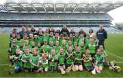 8 October 2016; Members of the Kilruane MacDonagh's GAA Club, Co Tipperary, at Croke Park today which played host to some of Ireland’s most talented hurlers, along with over 500 children, who lined-out to learn tips and skills from their hurling heroes as part of Centra’s Live Well hurling initiative. The participating children, who experienced a once in a lifetime opportunity, came from 12 lucky GAA clubs who each claimed their very special spot by winning a Live Well hurling challenge during the summer. Croke Park, Dublin. Photo by Cody Glenn/Sportsfile