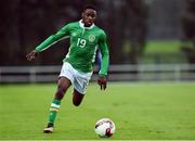 7 October 2016; Olamide Shodipo of Republic of Ireland during the UEFA U21 Championship Qualifier match between Republic of Ireland and Serbia at the RSC, Waterford. Photo by Matt Browne/Sportsfile