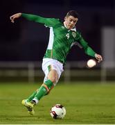 7 October 2016; Darragh Lenihan of Republic of Ireland during the UEFA U21 Championship Qualifier match between Republic of Ireland and Serbia at the RSC, Waterford. Photo by Matt Browne/Sportsfile