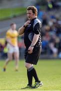 2 October 2016; Referee Stephen Hogan during the Monaghan County Senior Club Football Championship Final match between Clontibret O'Neill's and Scotstown at Castleblayney in Co Monaghan. Photo by Oliver McVeigh/Sportsfile