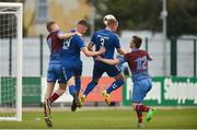 8 October 2016; Robbie Williams of Limerick FC scores his side's second goal during the SSE Airtricity League First Division match between Limerick FC and Drogheda United at The Markets Field in Limerick. Photo by Diarmuid Greene/Sportsfile