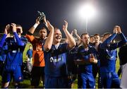 8 October 2016; Limerick FC players applaud supporters after the SSE Airtricity League First Division match between Limerick FC and Drogheda United at The Markets Field in Limerick. Photo by Diarmuid Greene/Sportsfile