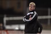 8 October 2016; Dundalk manager Stephen Kenny during the SSE Airtricity League Premier Division match between Dundalk and Sligo Rovers at Oriel Park in Dundalk, Co Louth. Photo by Sportsfile