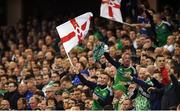 8 October 2016; Northern Ireland fans during the FIFA World Cup Group C Qualifier match between Northern Ireland and San Marino at Windsor Park in Belfast. Photo by David Fitzgerald/Sportsfile